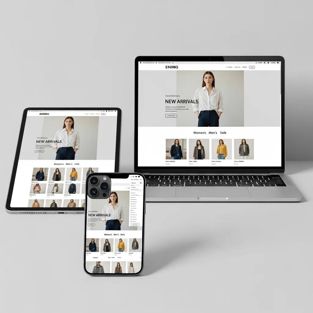 Responsive layouts shown across multiple devices to illustrate consistent experience on phones, tablets, and desktops