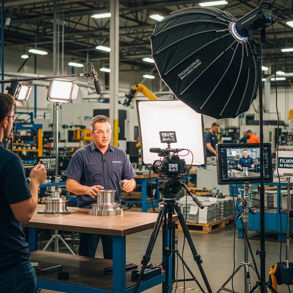 Video production for manufacturing: demos and facility tours that build buyer confidence